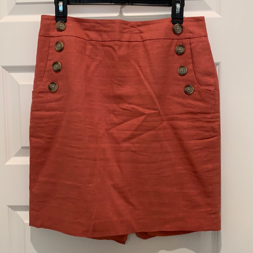 Coral Ann Taylor Loft Skirt w/ front pockets